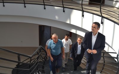 Rector Of “Isa Boletini” University In Mitrovica, Alush Musaj, Visits The New University Campus That Is Under Construction