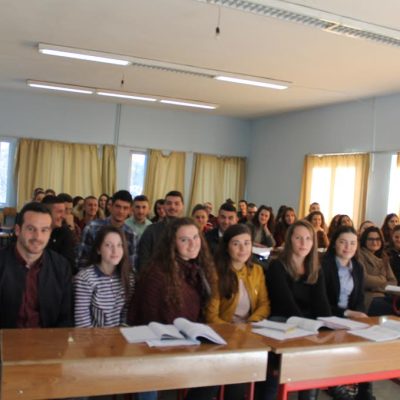 Studentët E UMIB-it Në Universitetin E Shkodrës