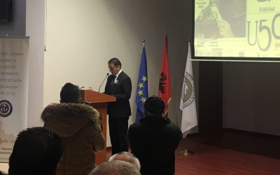 Rektori Musaj, Mori Pjesë Në Manifestimin E 50-vjetorit Të Arsimit Të Lartë Në Gjirokastër