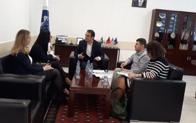 Një Delegacion Nga Zyra  Erasmus+ Në Kosovë Vizitoi UMIB-in