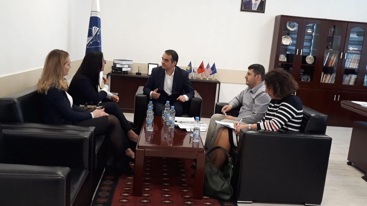 Një Delegacion Nga Zyra  Erasmus+ Në Kosovë Vizitoi UMIB-in