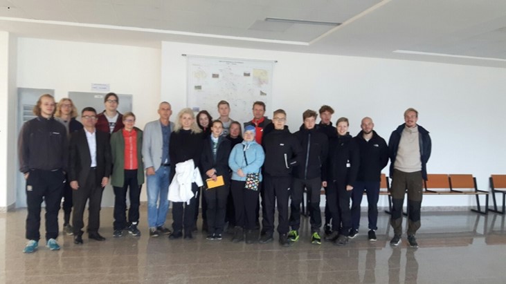 Students And Professors From Åbo Academy, Finland Visit The Faculty Of Geosciences