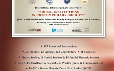 On November 15th And 16th, Will Be Organized The Conference “Social Institutions In Contemporary Society”