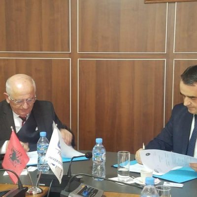 Marrëveshje Bashkëpunimi Me Universitetin “Fan S. Noli” Në Korçë