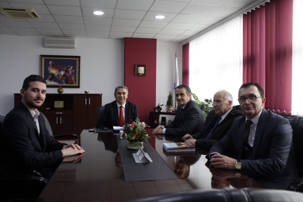 Rector Musaj Visits The South East European University