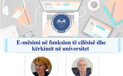 Ndiqeni Live Konferencën “E-mësimi Në Funksion Të Cilësisë Dhe Kërkimit Në Universitet”