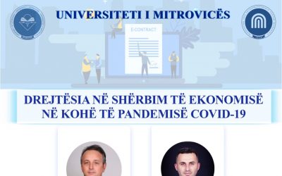 Ndiqeni Live Konferencën “Drejtësia Në Shërbim Të Ekonomisë Në Kohë Të Pandemisë Covid-19”