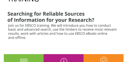 Trajnim Online Lidhur Me Shfrytëzimin Sa Më Racional Të Burimeve Në EBSCO