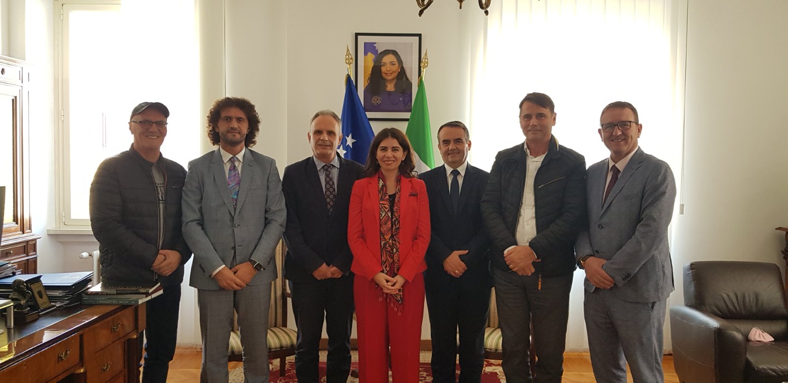 Rectors Of Public Universities Visited The Embassy Of Kosovo In Italy