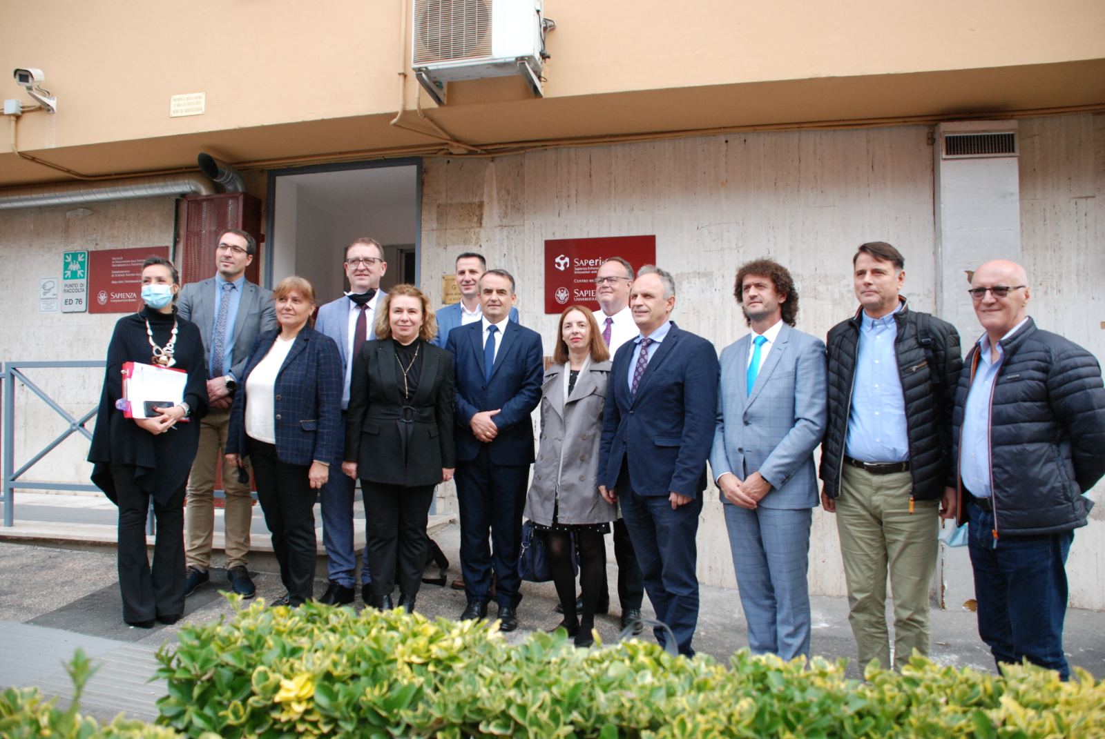 Vizitë Studimore Në Universitetin Sapienza Të Romës