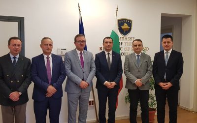 Rector Musaj Met With The Ambassador Of Kosovo In Bulgaria