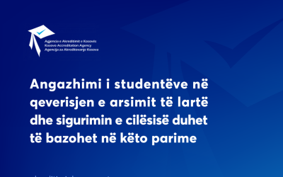 Të Drejtat E Studentëve Për Përfshirje Në Proceset E Sigurimit Të Cilësisë Në Arsimin E Lartë Në Kosovë
