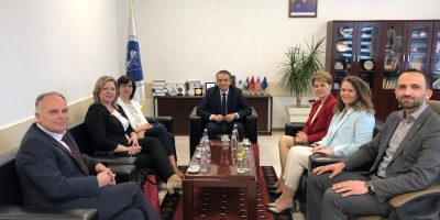 Rector Musaj Received In A Meeting Some Representatives Of The Faculty Of Economics – Prilep From The University “Saint Kliment Ohridski”