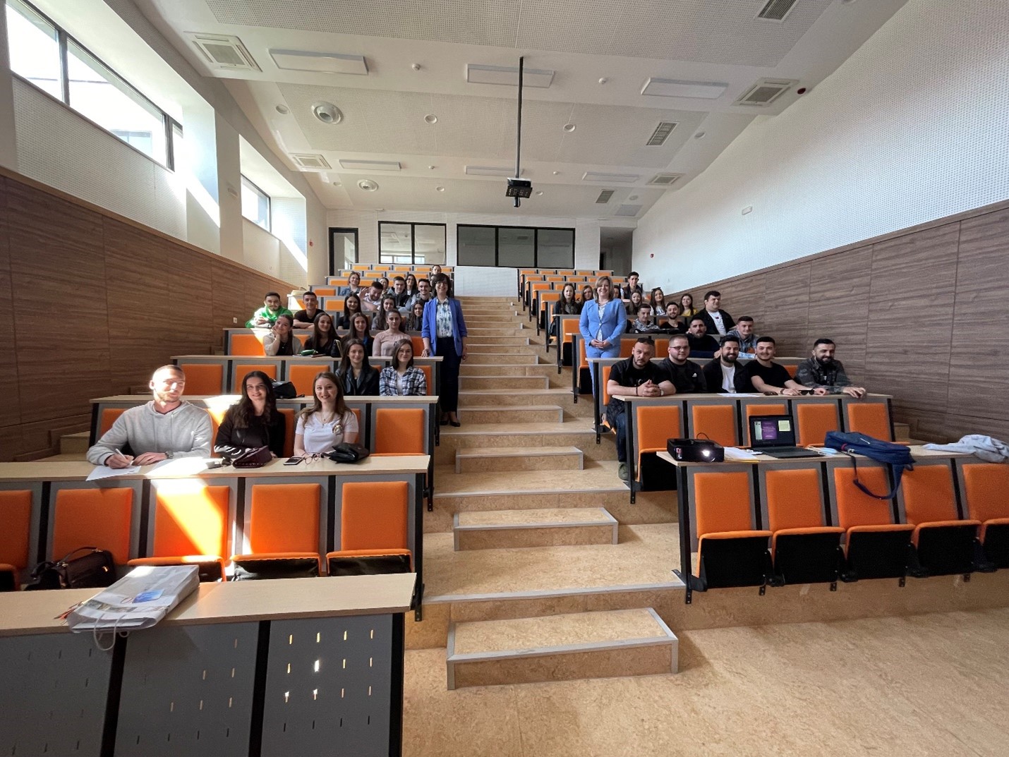 Within The Teaching Mobility Of Academic Staff Through CEEPUS Students Of The Faculty Of Economics Of UIBM Attend Lectures By Visiting Professors