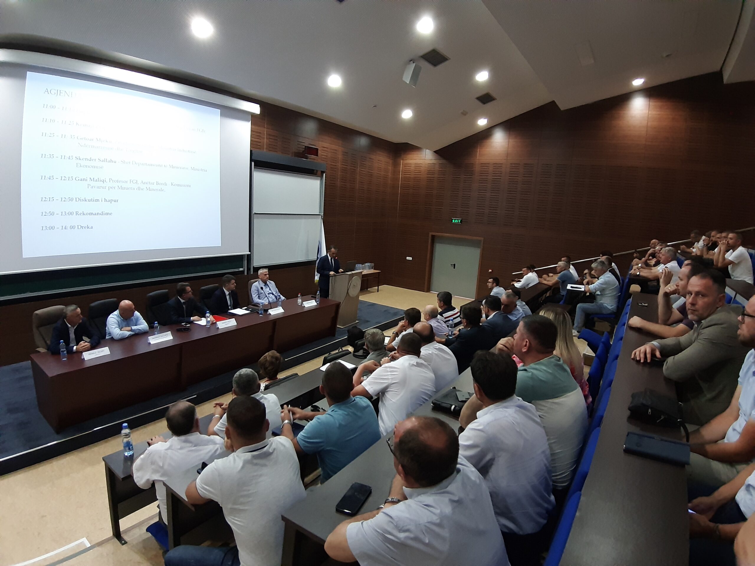A Panel Discussion Was Held On The Present And Future Of The Mining Sector In Kosovo