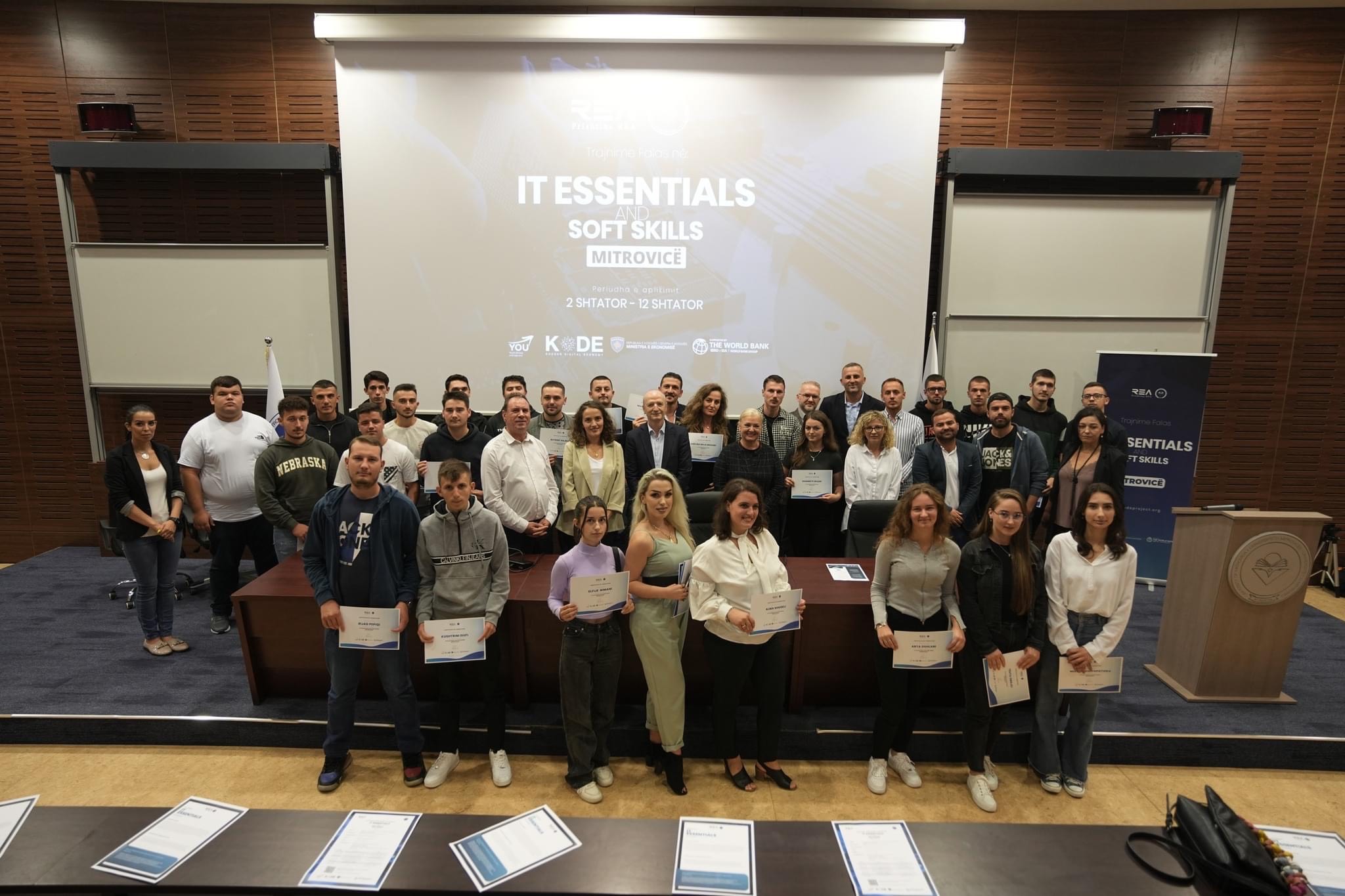 IT Essentials And Soft Skills- Ceremonia E Ndarjes Së çmimeve Të Certifikimit