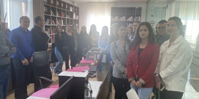 Law Students Together With A.d. The Dean, Participate In Two Court Sessions