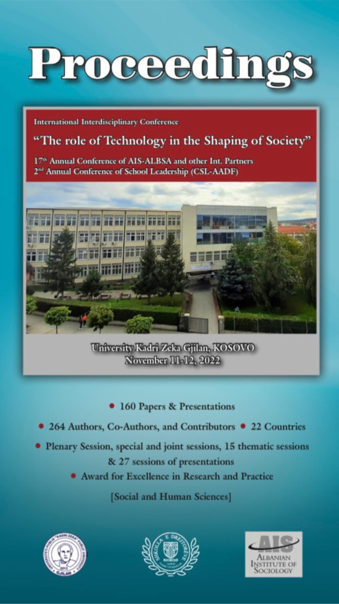 Mbahen Punimet Nga Konferenca E 17-të Ndërkombëtare Ndërdisiplinore “Roli I Teknologjisë Në Formësimin E Shoqërisë”