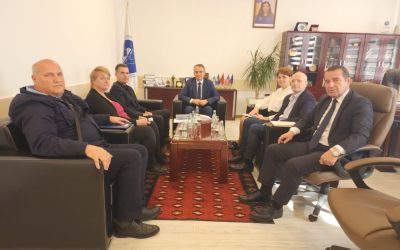 Meeting Of The Management Of “Isa Boletini” University In Mitrovica With The Statistical Agency Of Kosovo