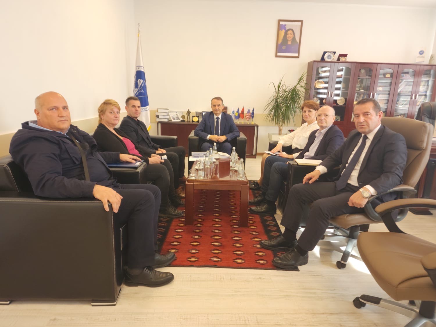 Meeting Of The Management Of “Isa Boletini” University In Mitrovica With The Statistical Agency Of Kosovo