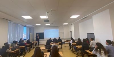 Drejtori I Qendrës Për Punë Sociale Në Prishtinë, Z. Vebi Mujku, Mbajti Një Ligjëratë Për Studentët E Fakultetit Juridik