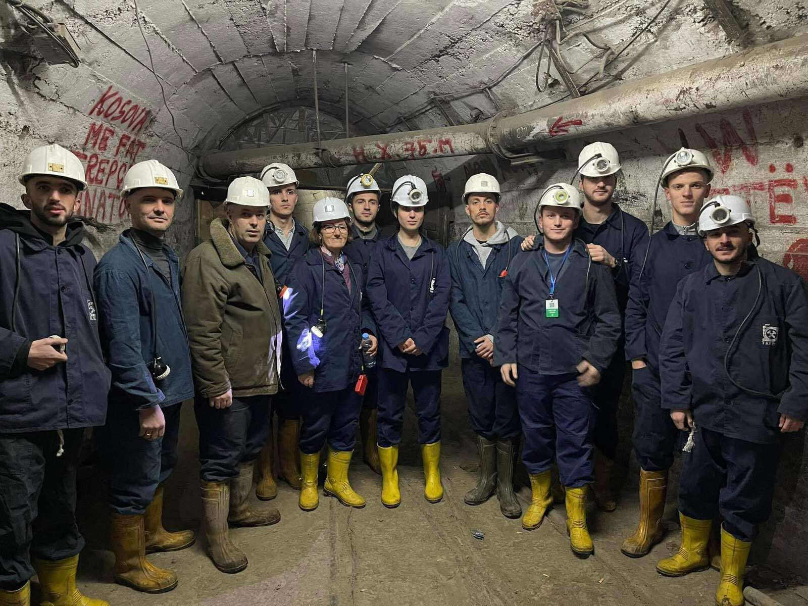Vizitë Pune E Studentëve Në Minierën “Trepça” Në Stantërg