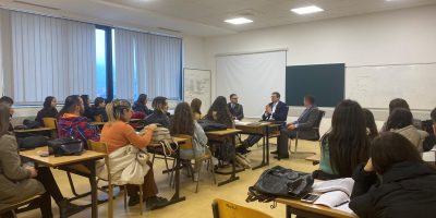 The Swiss Lawyer Andreas Schregenberger Held A Lecture For The Students Of This Faculty, On The Topic: “Representation In International Arbitration And The Protection Of Human Rights”