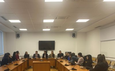 The Students Of The Faculty Of Law, Together With The Dean Islam Qerimi And Professor Mimoza Aliu, Received Representatives Of The Agency For Information And Privacy – AIP