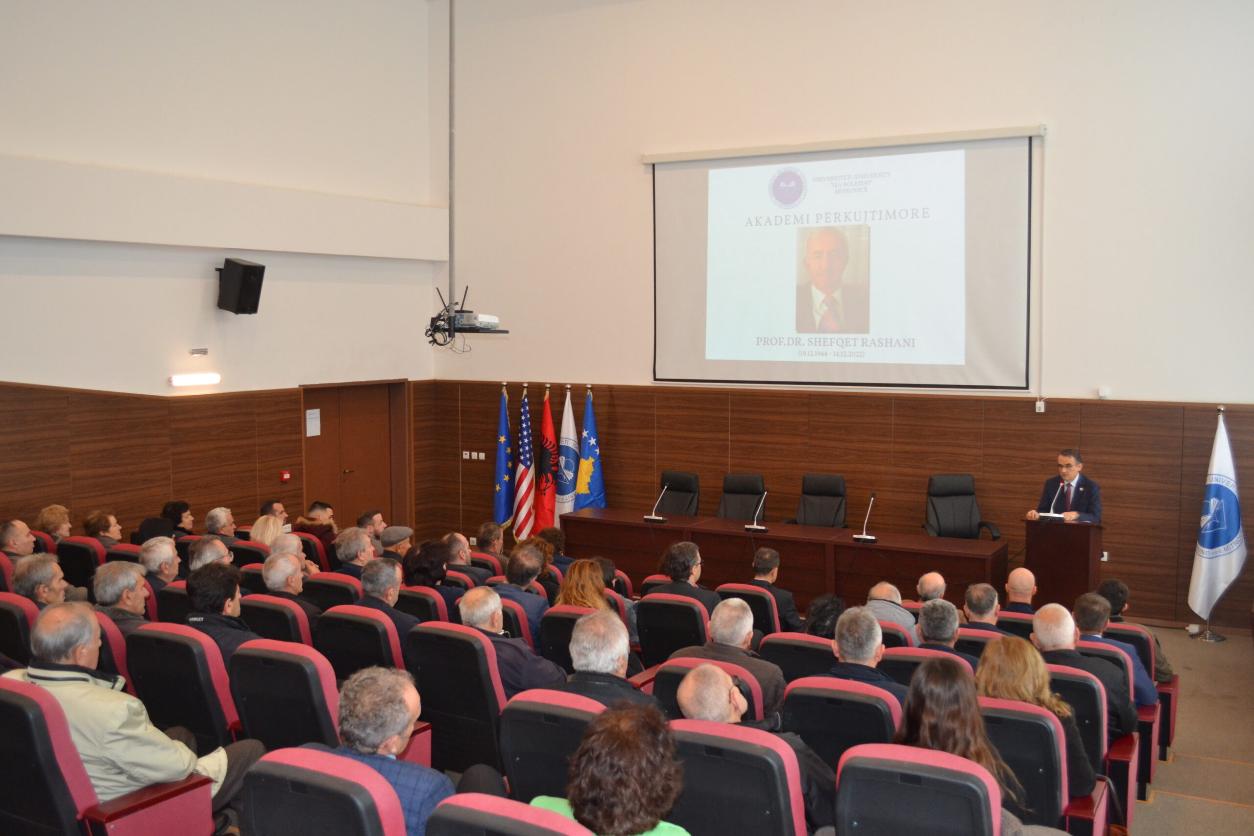 The Memorial Academy Was Held For Prof.dr. Shefqet Rashani