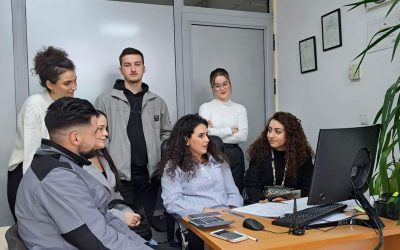 Students Of The Faculty Of Economics Visited The Microfinance Institution “KosInvest”