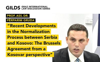 Profesori I Fakultetit Juridik Të UIBM-it, Përparim Gruda Mbajti Ligjëratë Në Graz International Law Discussion Series (GILDS)