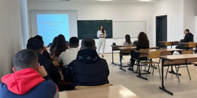 Students Of The Faculty Of Economics, Today Had The Opportunity To Attend A Lecture By Elena Ilievska Gjorevska