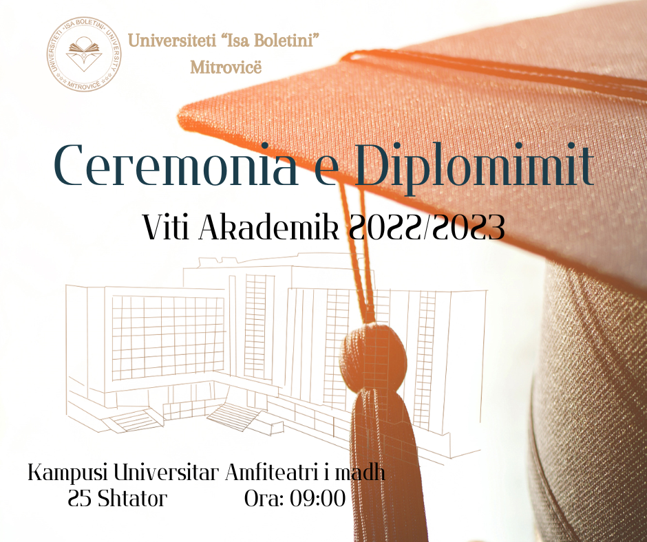 Ftesë – Ceremonia E Diplomimit 2022/23
