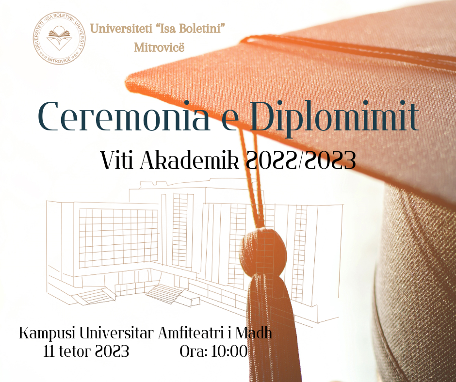 Ceremonia E Diplomimit Të Gjeneratës 2022-2023