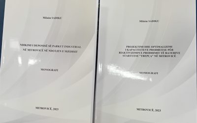 Prof.asoc.dr. Milaim Sadiku, Dhuron Dy Monografi Për Bibliotekën Universitare