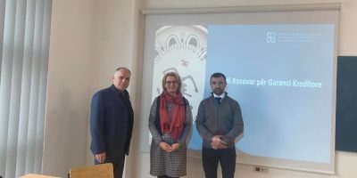Officials From The Kosovo Credit Guarantee Fund Held A Lecture To The Students Of The Faculty Of Economics – UIBM