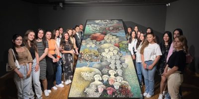 Students Of The Faculty Of Education Visit The Art Galleries In Pristina: An Extraordinary Experience With The Works Of Gjelos Gjokaj