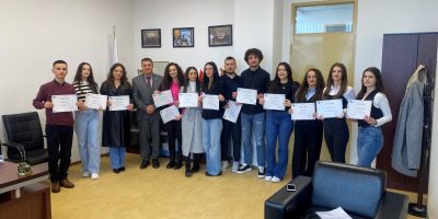 Dean Of The Faculty Of Law Awards Certificates Of Appreciation To Students In Honor Of November Celebrations