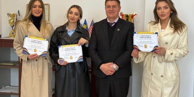 Dean Of The Faculty Of Law, Professor Qerimi, Recognizes Administrative Staff With Certificates Of Appreciation